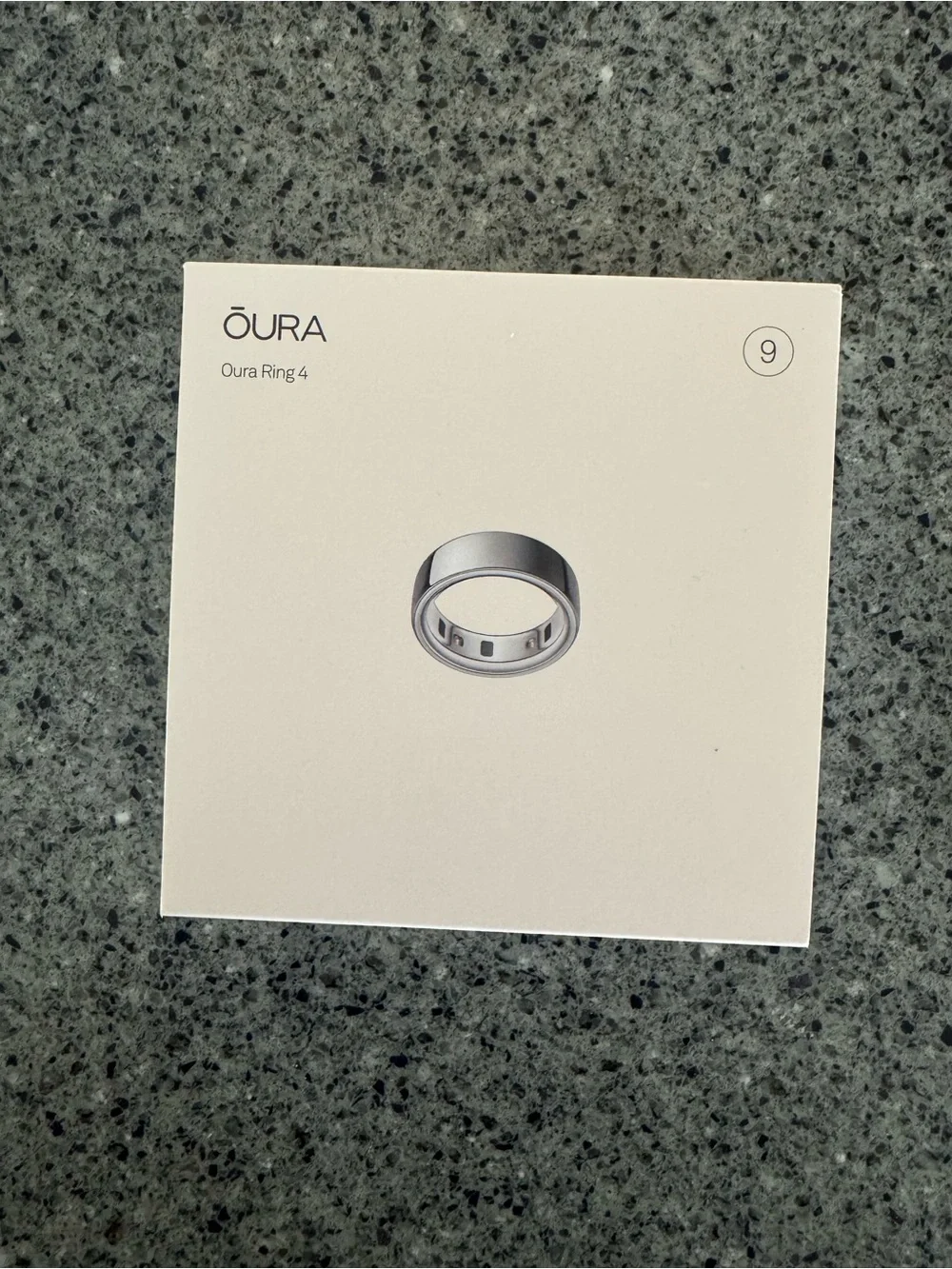 NWT Oura Silver Ring 4 Silver Size 9 - NEVER USED